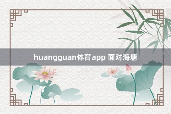 huangguan体育app 面对海塘
